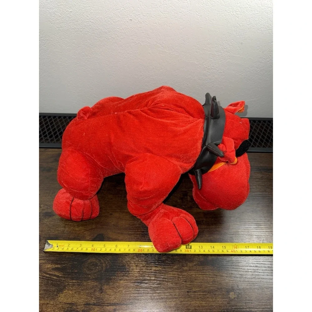 Toy Factory Red Devil Bulldog Plush 18